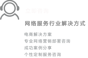 電(diàn)商解決方案-專業網絡營銷部署咨詢-成功案例分享-個(gè)性定制(zhì)服務咨詢